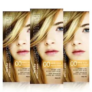 진주펄 탈색약 00호 내추럴브리치 3개 / 12종 새치부터 멋내기 패션 컬러 염색