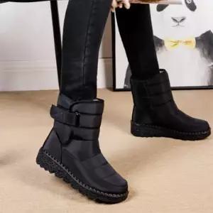 [신상오픈런]털부츠 겨울 방한 빅사이즈 왕발 패딩운동화 끈없는신발 (29740083)