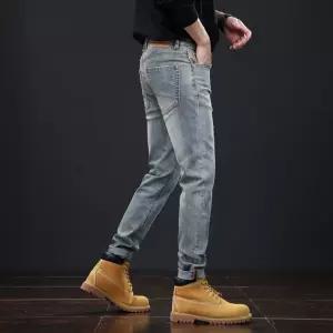 남자 캐주얼 청바지 긴바지 데일리룩 봄가을 일자핏 데님팬츠 워싱 스키니진 인기3