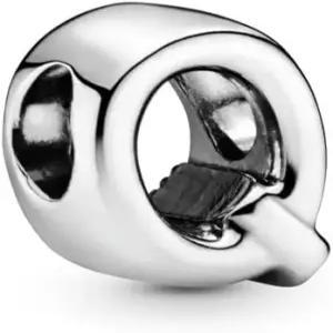 PARCOM 이니셜 참 팔찌용 참장식 S925 스털링 실버 레터 여성 생일 선물 팔찌 목걸이 펜던트 발찌 DIY