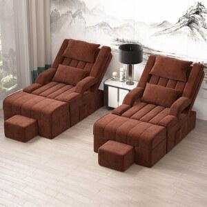 마사지 쇼파 의자 7점 안락 소가죽 블랙 파이버 사장님 호텔의000149758