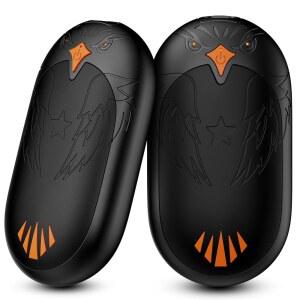 마그네틱 손난로 충전식 2팩, 인체공학적 전기 손난로, 최대 24시간, 포켓 사이즈 레이노, 골프, 남성 여성을 위한 따뜻한 선물