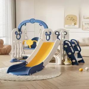 더류현 예쁜 유아용 실내놀이터 실내미끄럼틀 그네세트 선물 가정용 플레이하우스 거실놀이터
