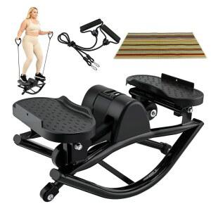 락 스테퍼, 좌우 로커 스테퍼 머신, 무릎과 관절을 위한 저충격 측면 홈 운동을 U자형 머신