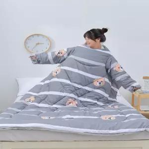 겨울 이불 대형 웨어러블 입는이불 캠핑 차박 극세사 보온 야외용