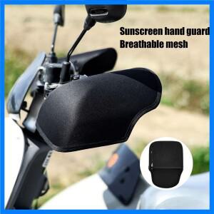 오토바이 핸들 바 머프 전기 자동차 태양 보호 장갑 방풍 핸드 커버 방수 그립 액세서리