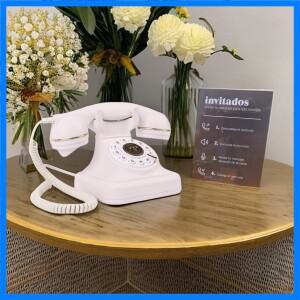 도매 제조 업체 새로운 도착 웨딩 오디오 녹음 전화 레트로 로타리 골동품 방명록