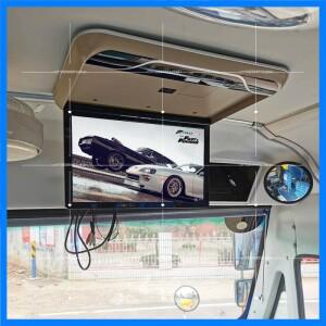 버스, 자동차, 천장형 스크린, 음성 네트워크 TV, 고화질 후방 엔터테인먼트 디스플레이