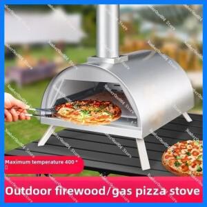 소형 피자 오븐 스테인리스 스틸 가스 가정용 야외 바베큐 과일 숯불 가마