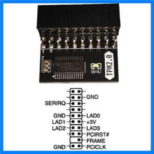 GC-TPM2.0 ASUS TPM-L R2.0/기가바이트 호환 트러스트 플랫폼 모듈, 20 핀 보호 모듈, 20-1, 2025 신제품