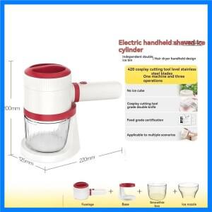 전기 얼음 면도 가정용 소형 휴대용 튜브 스무디 기계 모래 및 PortableTool