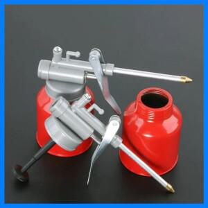 250ML 오일 캔 펌프 병 윤활 스프레이 노즐 기계 포트 그리스 건용 수동