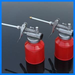 250ML 오일 캔 펌프 병 수동 윤활 스프레이 노즐 기계 팟 그리스 Gu P8R7