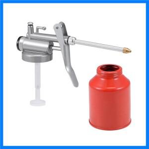 250ML 오일 캔 펌프 병 수동 윤활 스프레이 노즐 기계 팟 그리스 Gu T4Z6