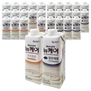 뉴케어 구수한맛 200mL 15팩+검은깨맛 200mL 15팩 (뚜껑)
