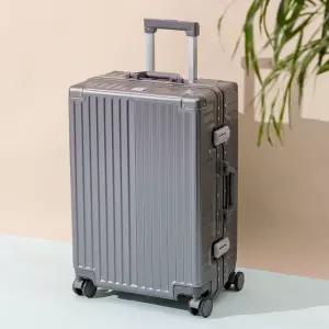 떠기네 가벼운 하드쉘 여행용 캐리어 24형 그레이 여행가방