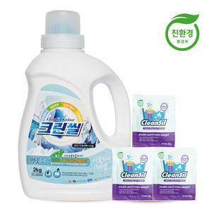 [환경부인증]친환경 크린씰 스포츠 아웃도어 홈드라이 이불빨래 액체 대용량 세탁세제 2L(일반/드럼겸용)