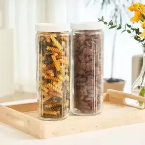 홈빙 요거트 유리병 밀폐유리병 잼병 과일병 우유병 내열 용기1000ml(선택1~2개 추가)