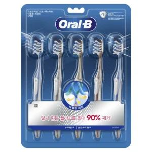 오랄비 크로스액션 프로엑스퍼트 칫솔 5개