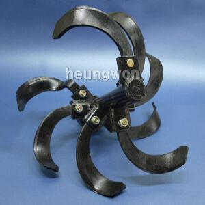 KY KYIH 중경제초날조합 아세아관리기부품 제초날 로터리날 로터리칼 중경제초기 관리기 농기구 농기계