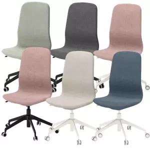 LANGFJALL 롱피엘 회전의자/사무용의자/책상의자/사장님의자