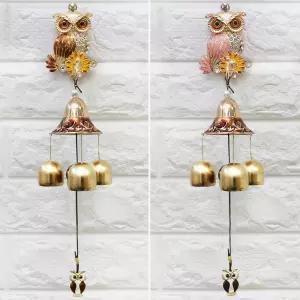 해바라기 부엉이 도어벨 문종 현관종 풍경종 출입알림벨 방범벨 풍수지리 벽 홈데코장식품 집들이 개업선물
