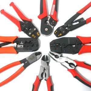 압착기 터미널압차기 스트리퍼 전선 플라이어 뺀지 니퍼 케이블압착기 공구