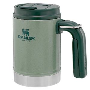 미국 스탠리 클래식 진공 캠프머그 473ml 그린 보온컵 보온텀블러 보냉컵