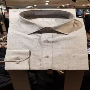 [피에르가르뎅캐주얼] PJDS3943.95카츠온샴브레이노말핏긴팔셔츠