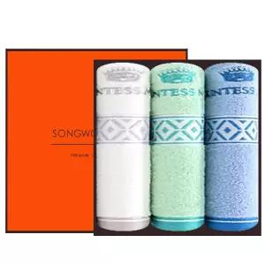 송월타올 3P 선물세트 답례품수건 타월세트 수건 퇴임 퇴직