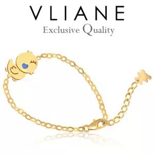 14K 삐약이 아기 팔찌 미아방지)