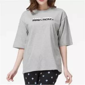 [하프클럽/미쏘 시크릿 언더웨어]미쏘언더웨어 레터링 포인트 5부 상의(MIUYH7112N_15)