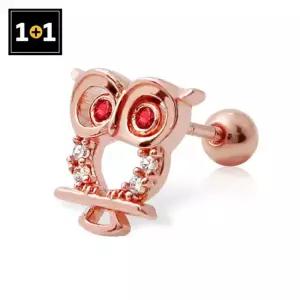 [메리그린] 14K 골드핀 블레스 아울 피어싱 한쪽판매 1+1