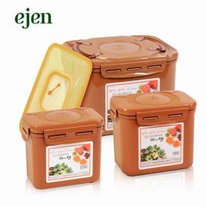 황토진공항아리 사각 3종세트/김치통/쌀통/고추장/된장/매실청/매실주/매실병/쌀독/김치통/오이지