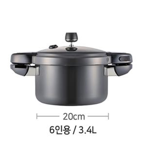 PN풍년/가스압력밥솥/블랙펄메가/6인용/BMPC-06