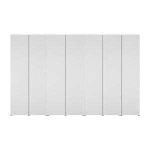 한샘 바이엘 채널 옷장세트 화이트 350cm(높이216cm) 선반형
