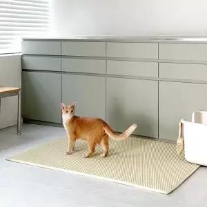 [네네린도] 포켓형 고양이 모래매트 대형 특대형