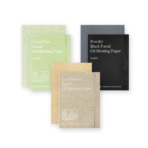 [어반리브즈] 프리미엄 기름종이 러브 포레스트/녹차/파우더 5개