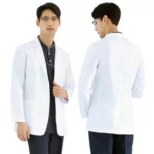[샵피라] S7000_아이스/하이엔드원단 의사가운 약사가운 피부과 한의사 실험복