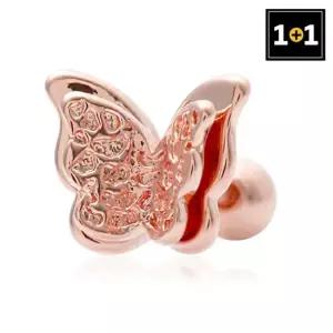 [메리그린] 1+1 14K 로즈플라잉 피어싱 Gold pin 한쪽