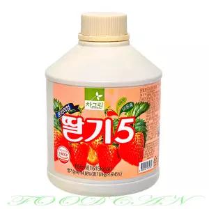 차그림 딸기주스 850ml 딸기 과일 농축액 원액 주스