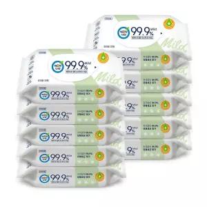 깨끗한나라 클린 손소독티슈 마일드 휴대용20매 10팩