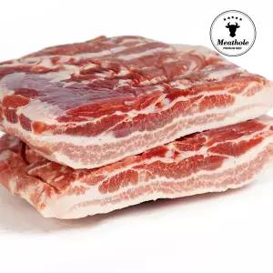 돼지고기 삼겹살 원육 5kg 한판 통삼겹 냉동삼겹살 냉삼