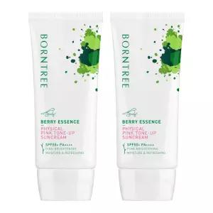 본트리 베리에센스 무기자차 핑크톤업 선크림 50ml 2개/SPF50+PA4+/눈시림없는 썬크림
