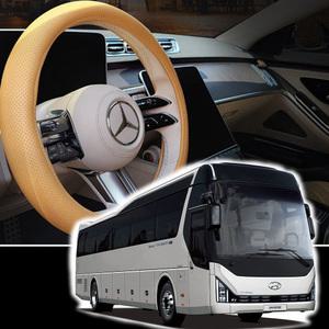 기어가 대형트럭 버스 타공 가죽 핸들커버 유니버스