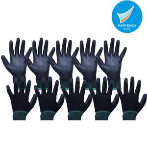 파르텐자 10셋트 pu 피유 장갑 코팅 반코팅 안전 손가락 손바닥 손끝 작업용 공업용 노가다 막장갑 이중코팅