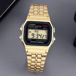 카시오 정품 A159WGEA-1 빈티지 디지털 전자 손목시계 c136