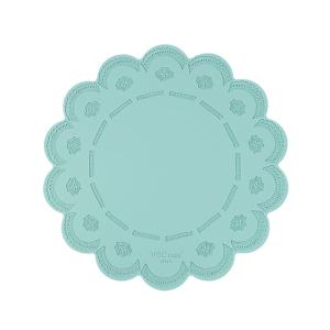 VBC CASA 레이스 라운드 실리콘매트, 그린