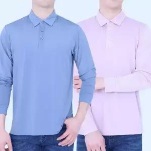 봄 여름 긴팔 카라티셔츠 기능성 스판 여름용 얇은 쿨티 쿨론 아이스 냉감 노가다 작업복 상의 쿨맥스 빅사이즈