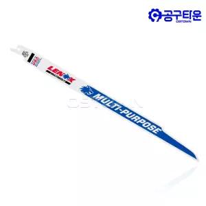 레녹스 LXKR110R 바이메탈 컷쏘날 305mm 10/14TPI 너비 19mm 목재 플라스틱 금속 절단용